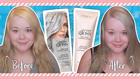 l'oreal colour gloss|loreal gloss before and after.